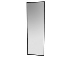 BROSTE COPENHAGEN Talja V�ggspegel - Klar / Svart Spegelglas / Metall, Rektangul�r (180 x 60 cm)
