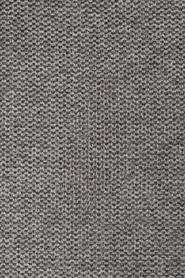 WHITE LABEL LIVING Jolien benkestol, med ryggsttte og fotsttte - gr polyester og sort stl