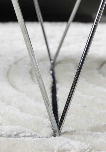 VENTURE DESIGN Österlen Sofabord Österlen Sofabord - Slv Krom / Klart glass