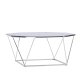 VENTURE DESIGN Österlen Sofabord Österlen Sofabord - Slv Krom / Klart glass