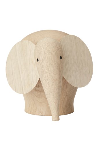 WOUD Nunu elefant medium - naturlig eik 