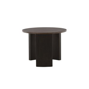VENTURE DESIGN Bristol soffbord, runt - mocka MDF/askfanér (60)