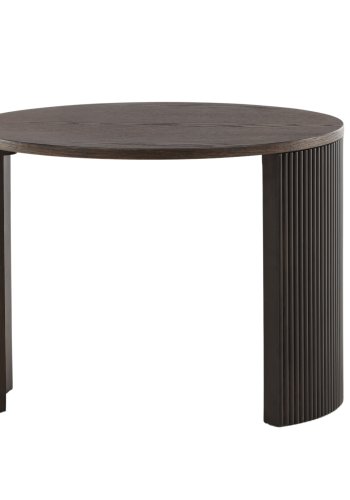 VENTURE DESIGN Bristol salongbord, rundt - mokka MDF/askefiner (60)