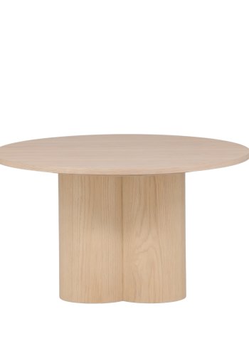 VENTURE DESIGN Olivia salongbord, rundt - hvitkalket finer (80)