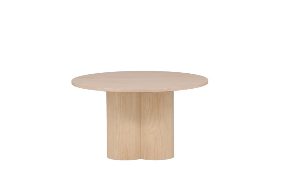 VENTURE DESIGN Olivia salongbord, rundt - hvitkalket finer (80)