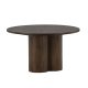 VENTURE DESIGN Olivia salongbord, rundt - mokkafiner (80)