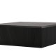 VENTURE DESIGN Lenox salongbord, firkantet - svart MDF (90x90)