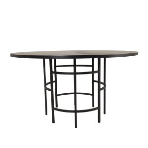 VENTURE DESIGN Copenhagen spisebord - sort MDF og sort metal (140)