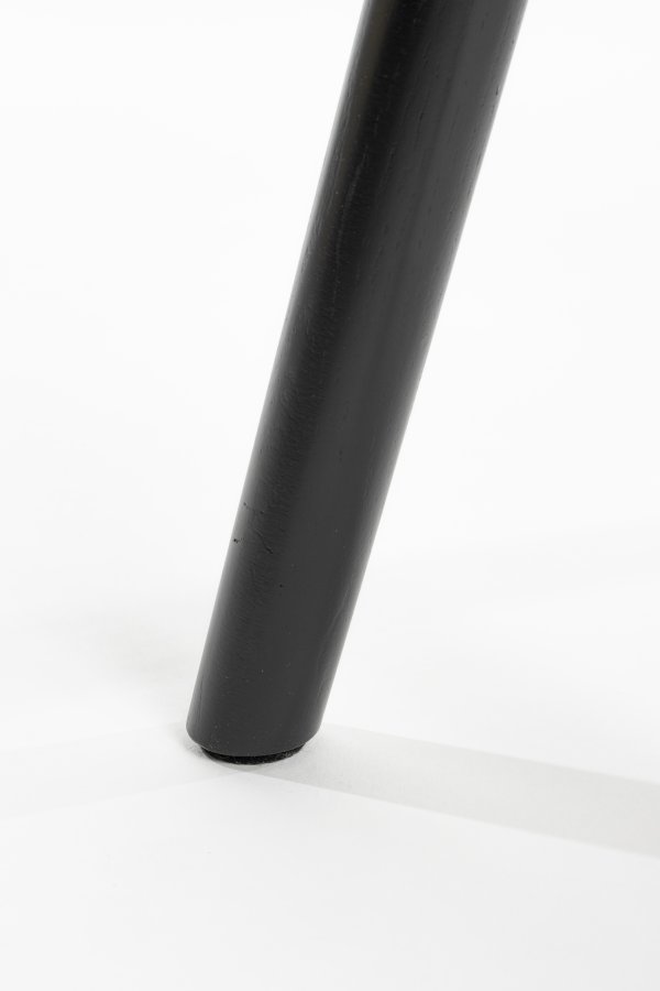 WHITE LABEL LIVING Vander benkestol, med fotsttte - naturlig eik