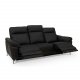 Selesta 3 seter sofa - svart skinn