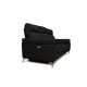 Selesta 3-seters sofa - svart stoff