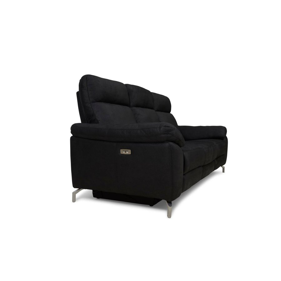 Selesta 3-seters sofa - svart stoff