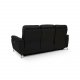 Selesta 3-seters sofa - svart stoff