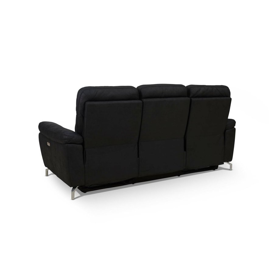Selesta 3-seters sofa - svart stoff