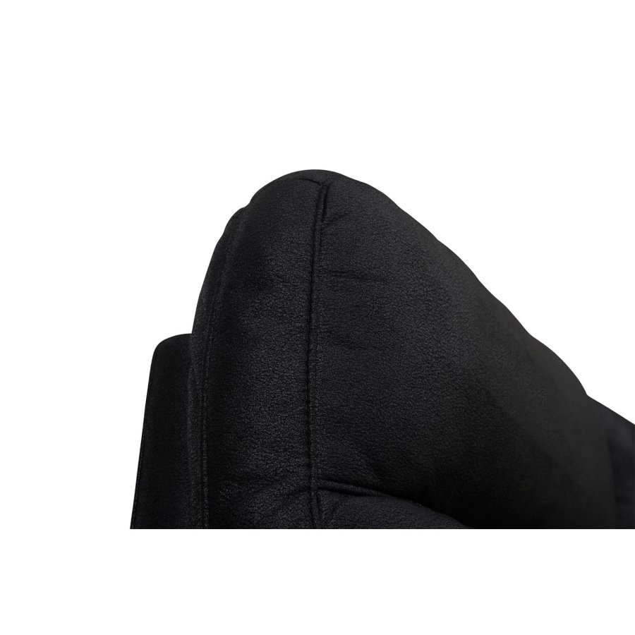 Selesta 3-seters sofa - svart stoff