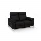 Selesta 2-manns sofa - sort stoff