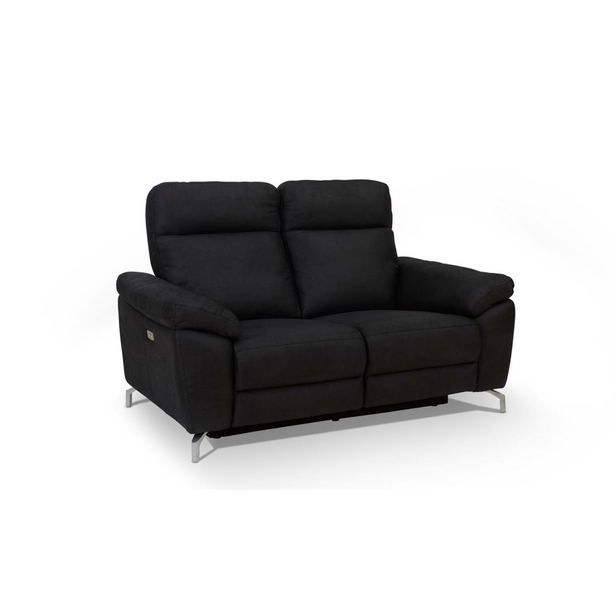 Selesta 2-manns sofa - sort stoff