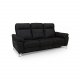 Selesta 3-seters sofa - svart stoff