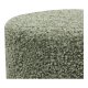 HOUSE NORDIC Ejby sittpuff, rund - gr&ouml;n nallebj&ouml;rn polyestertyg (�34)