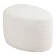 HOUSE NORDIC Hilo puff, trekantig - offwhite chenille polyestertyg (55x40)