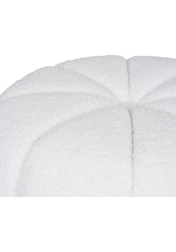 HOUSE NORDIC Paisley-puff, rund - off-white polyester (48)