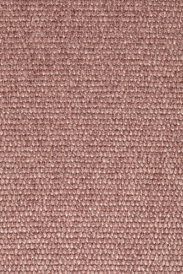 ZUIVER Spike barkrakk, med ryggsttte og fotsttte - naturlig rotting, rosa polyester og svart stl (64,5 cm)