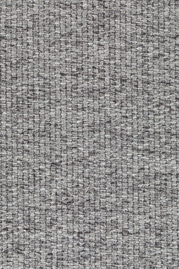 ZUIVER Spike barkrakk, med ryggsttte og fotsttte - naturlig rotting, gr polyester og svart stl (64,5 cm)