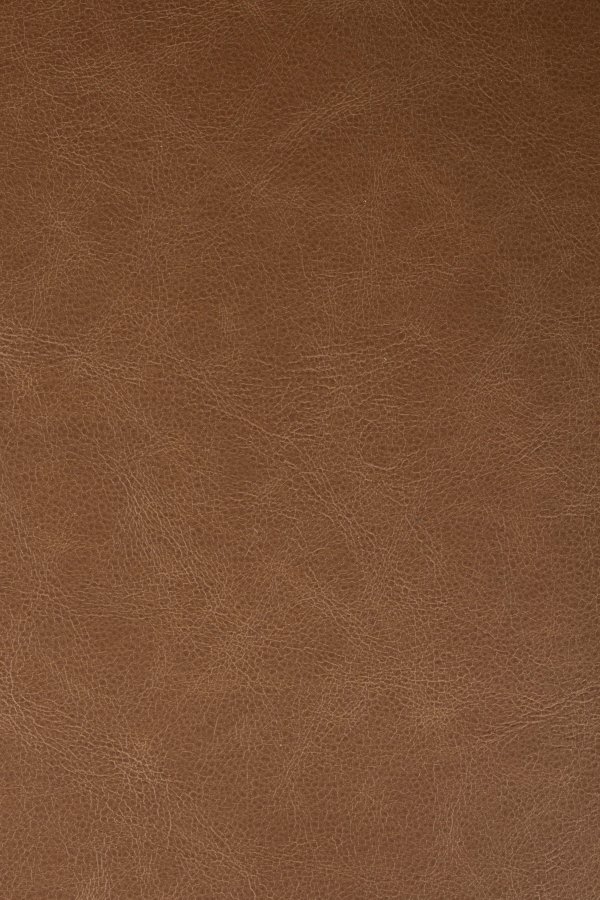 ZUIVER Brit LL barkrakk, med ryggsttte, armlener og fotsttte - brun PU og sort stl