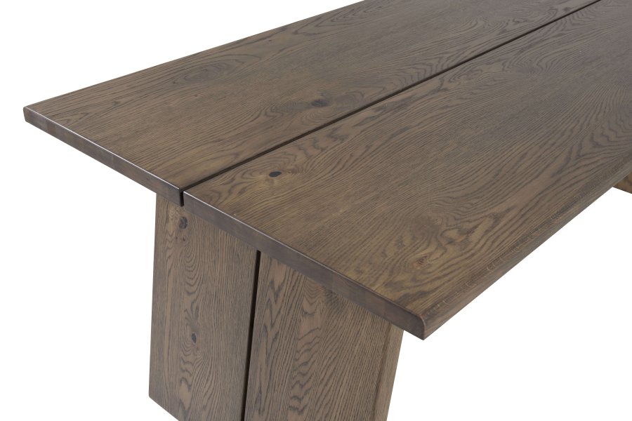 VENTURE DESIGN Tmmerbord, med uttrekk - rkt sponplater og eik (210x100)