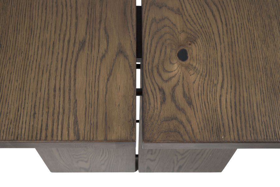 VENTURE DESIGN Tmmerbord, med uttrekk - rkt sponplater og eik (210x100)