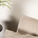 VENTURE DESIGN X-lounge daybed - beige sammet och svart stl