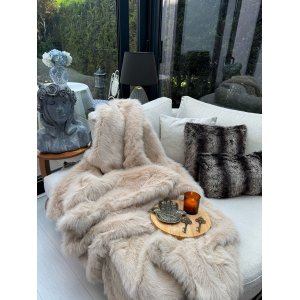 NORDV&Auml;RK Lolita 150x100 - Beige Sofasjal