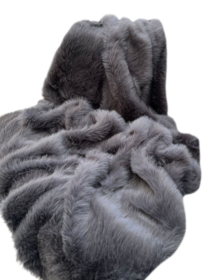 NORDV&Auml;RK Lolita 200x75 - Antrasittgr�tt sofasjal