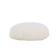VENTURE DESIGN Ruston barnepuff, rund - hvit lammeull (40)