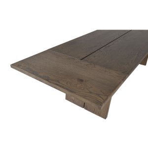 VENTURE DESIGN Logger Förlängningsskiva - Rökt Ekfanér (100 x 50 cm)