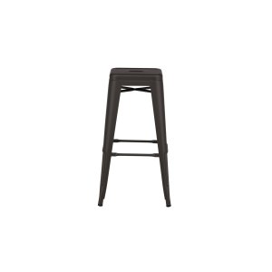 VENTURE DESIGN Tempe barstol, med fotstöd - mörkgrtt stl