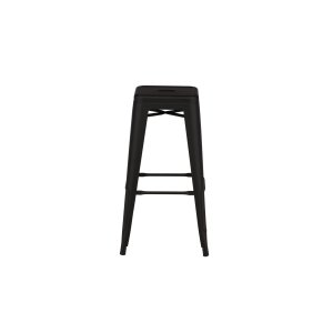 VENTURE DESIGN Tempe barstol, med fotstöd - mattsvart stl