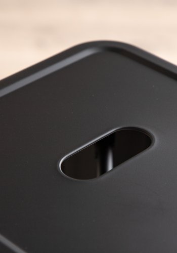 VENTURE DESIGN Tempe barstol, med fotsttte - matt sort stl