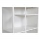 VENTURE DESIGN bokhylle - hvit stl (H:110cm x80cm x 40cm)