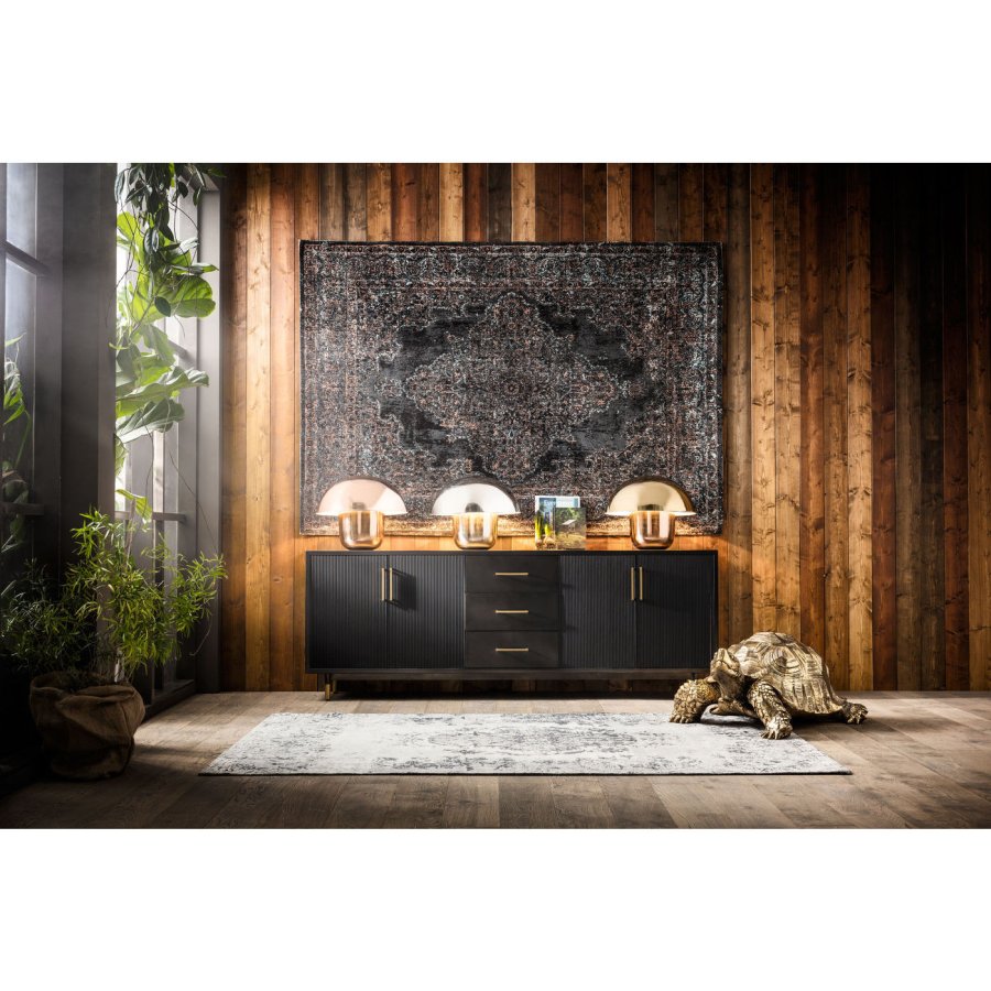 KARE DESIGN Kelim Pop Rockstar Teppich - mehrfarbige Baumwolle (240x170)