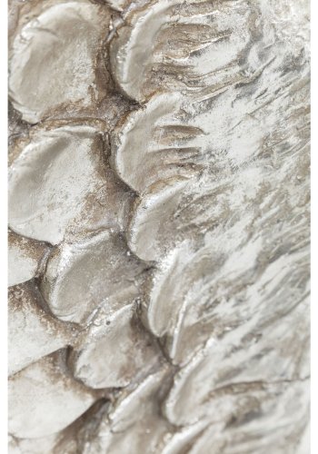 KARE DESIGN Angel Wings Wanddekoration - Silber Polyresin (106x61)