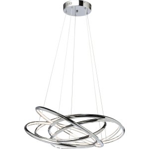 KARE DESIGN Saturn LED Chrome Big loftlampe - slv aluminium