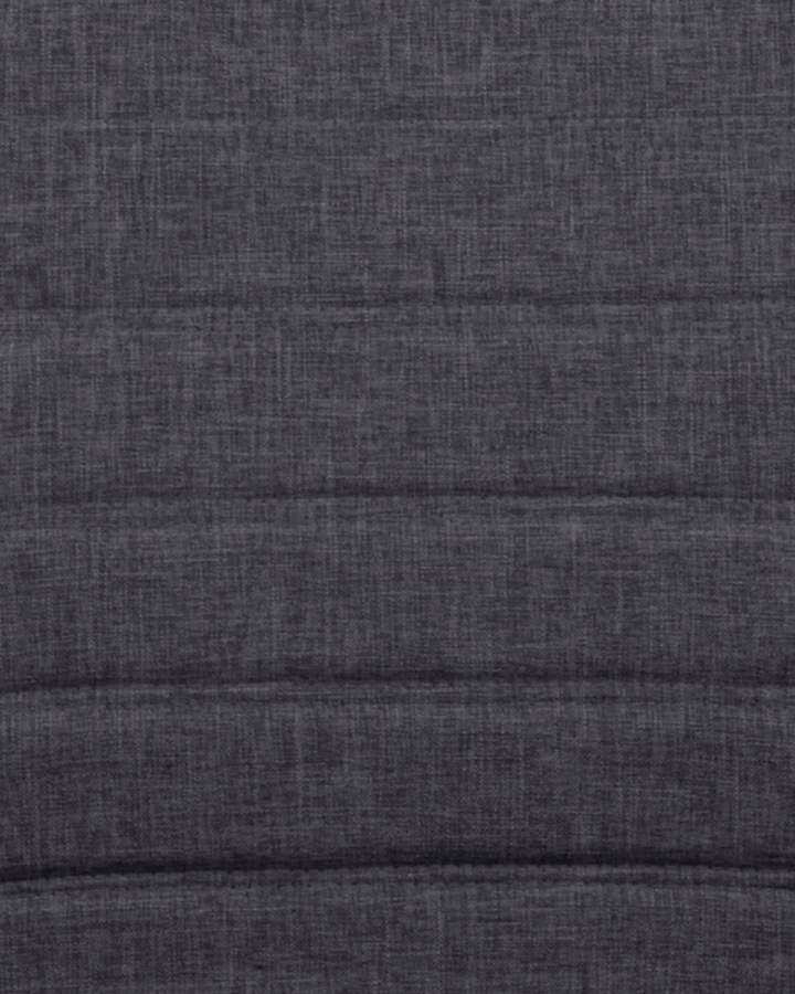 ROWICO Gracy spisebordsstol - mrkegrt stof/sortlakeret eg