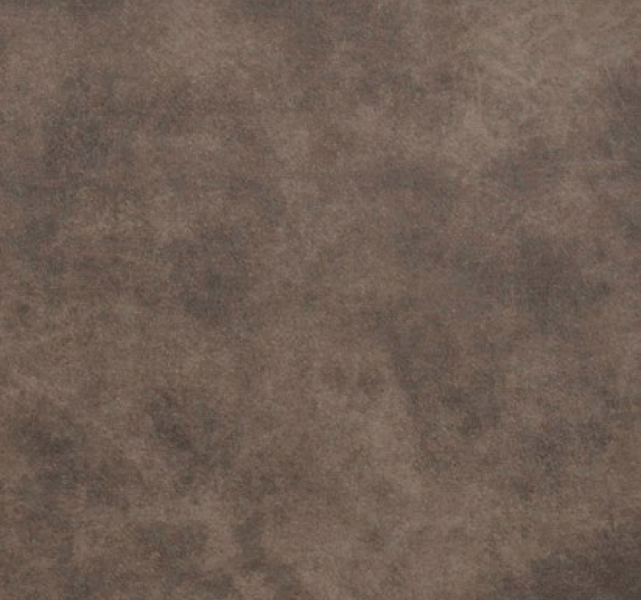 ROWICO Sierra spisebordsstol - brunt stof/sort metalstel 