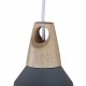 VENTURE DESIGN Nao loftlampe - natur tr og gr aluminium