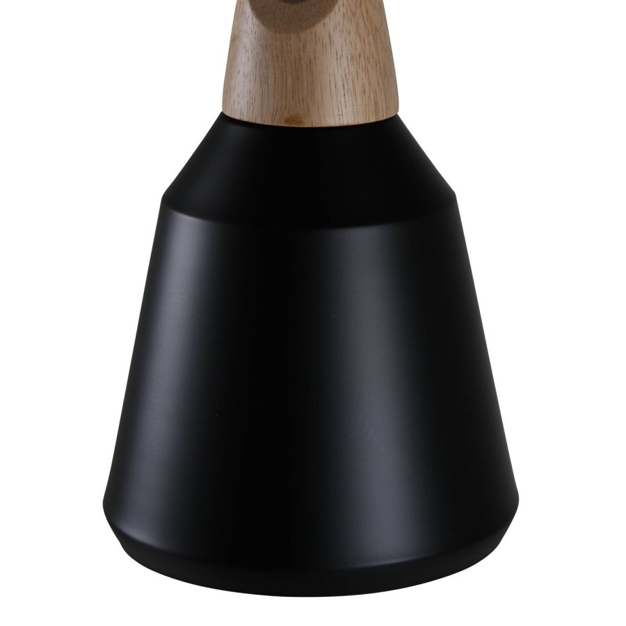 VENTURE DESIGN Nao loftlampe - natur tr og sort aluminium