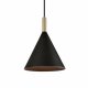 VENTURE DESIGN Enif loftlampe - natur tr og sort jern
