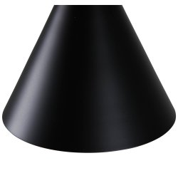 VENTURE DESIGN Enif loftlampe - natur tr og sort jern
