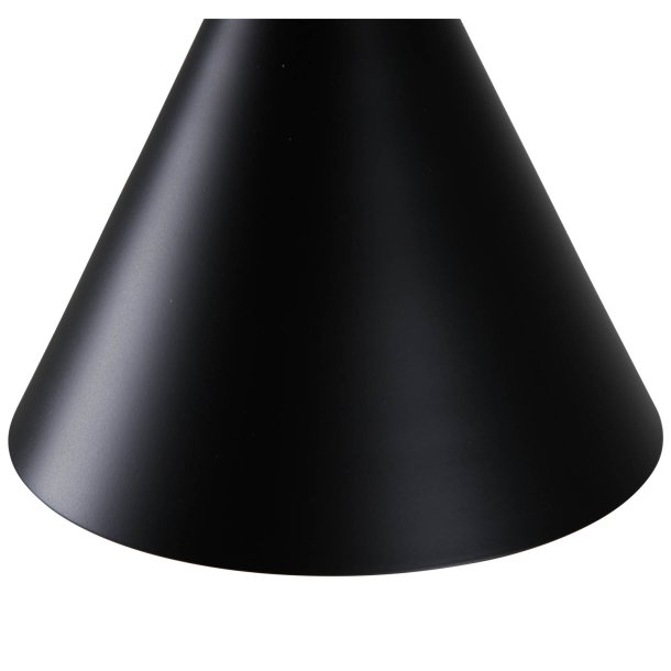 VENTURE DESIGN Enif loftlampe - natur tr og sort jern