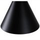 VENTURE DESIGN Enif loftlampe - natur tr og sort jern